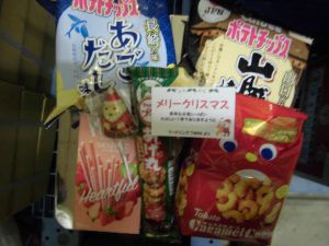 12月の食品受贈＆贈呈記録、及び、活動記録です