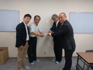 多摩管友会様よりご寄付をいただきました。（7/4）